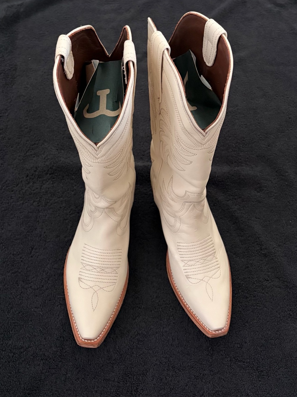 Tecovas Annie Bone Snip Toe Handmade Cowgirl Boots
